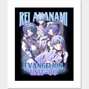 Bootleg Anime Evangelion Rei Ayanami unit - 00 Posters and Art